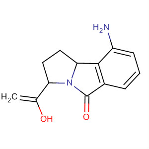 391937-35-2  5H-Pyrrolo[2,1-a]isoindol-5-one,9-amino-1,2,3,9b-tetrahydro-3-(1-hydroxyethenyl)-