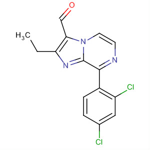 391954-19-1  Imidazo[1,2-a]pyrazine-3-carboxaldehyde,8-(2,4-dichlorophenyl)-2-ethyl-