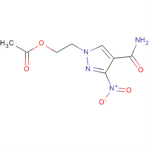 39205-67-9  1H-Pyrazole-4-carboxamide, 1-[2-(acetyloxy)ethyl]-3-nitro-