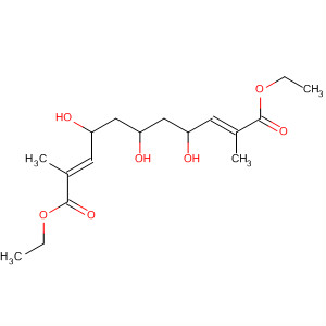 392230-10-3  2,9-Undecadienedioic acid, 4,6,8-trihydroxy-2,10-dimethyl-, diethylester, (2E,4R,8R,9E)-