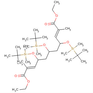 392230-17-0  2,9-Undecadienedioic acid,4,6,8-tris[[(1,1-dimethylethyl)dimethylsilyl]oxy]-2,10-dimethyl-, diethylester, (2E,4R,8R,9E)-