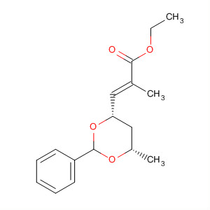 392230-20-5  2-Propenoic acid,2-methyl-3-[(4S,6S)-6-methyl-2-phenyl-1,3-dioxan-4-yl]-, ethyl ester,(2E)-