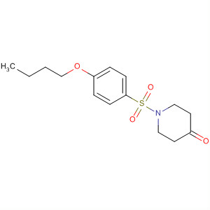 392231-80-0  4-Piperidinone, 1-[(4-butoxyphenyl)sulfonyl]-