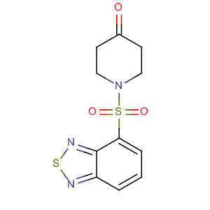 392231-81-1  4-Piperidinone, 1-(2,1,3-benzothiadiazol-4-ylsulfonyl)- 392231-81-1  4-Piperidinone, 1-(2,1,3-benzothiadiazol-4-ylsulfonyl)-