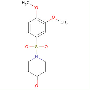 392231-82-2  4-Piperidinone, 1-[(3,4-dimethoxyphenyl)sulfonyl]-