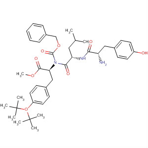 392232-87-0  L-Tyrosine,O-(1,1-dimethylethyl)-N-[(phenylmethoxy)carbonyl]-L-tyrosyl-L-leucyl-O-(1,1-dimethylethyl)-, methyl ester