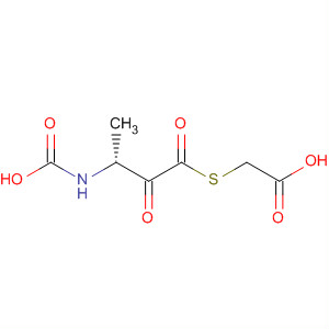 392235-55-1  Acetic acid, [[(3R)-3-(carboxyamino)-1,2-dioxobutyl]thio]-
