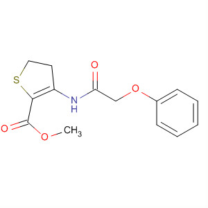 392244-40-5  2-Thiophenecarboxylic acid, 4,5-dihydro-3-[(phenoxyacetyl)amino]-,methyl ester