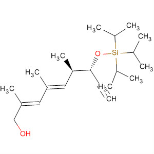 392250-75-8  2,4-Nonadien-8-yn-1-ol, 2,4,6-trimethyl-7-[[tris(1-methylethyl)silyl]oxy]-,(2E,4E,6R,7S)-