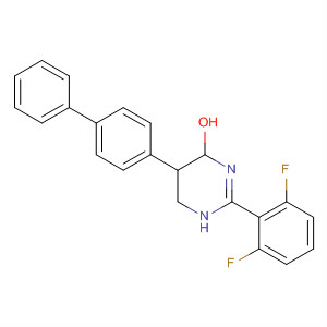 392253-51-9  4-Pyrimidinol,5-[1,1'-biphenyl]-4-yl-2-(2,6-difluorophenyl)-1,4,5,6-tetrahydro-