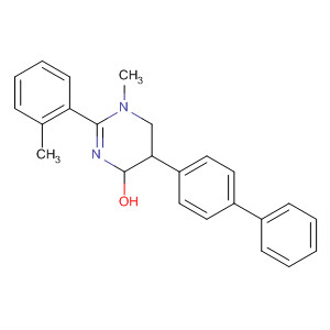 392255-72-0  4-Pyrimidinol,5-[1,1'-biphenyl]-4-yl-1,4,5,6-tetrahydro-1-methyl-2-(2-methylphenyl)-