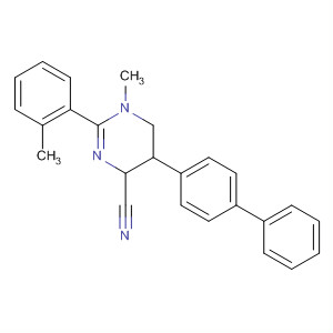 392255-78-6  4-Pyrimidinecarbonitrile,5-[1,1'-biphenyl]-4-yl-1,4,5,6-tetrahydro-1-methyl-2-(2-methylphenyl)-
