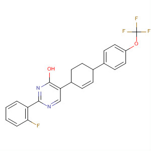 392256-89-2  4-Pyrimidinol,2-(2-fluorophenyl)-1,4,5,6-tetrahydro-5-[4'-(trifluoromethoxy)[1,1'-biphenyl]-4-yl]-