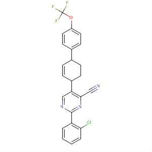392257-12-4  4-Pyrimidinecarbonitrile,2-(2-chlorophenyl)-1,4,5,6-tetrahydro-5-[4'-(trifluoromethoxy)[1,1'-biphenyl]-4-yl]-