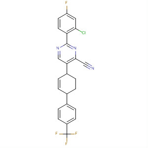 392258-12-7  4-Pyrimidinecarbonitrile,2-(2-chloro-4-fluorophenyl)-1,4,5,6-tetrahydro-5-[4'-(trifluoromethyl)[1,1'-biphenyl]-4-yl]-