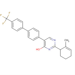 392258-69-4  4-Pyrimidinol,1,4,5,6-tetrahydro-2-(2-methylphenyl)-5-[4'-(trifluoromethyl)[1,1'-biphenyl]-4-yl]-