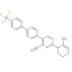392258-72-9  4-Pyrimidinecarbonitrile,1,4,5,6-tetrahydro-2-(2-methylphenyl)-5-[4'-(trifluoromethyl)[1,1'-biphenyl]-4-yl]-