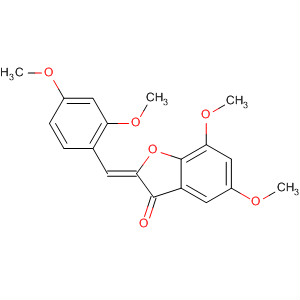 392302-32-8  3(2H)-Benzofuranone,2-[(2,4-dimethoxyphenyl)methylene]-4,6-dimethoxy-, (2Z)-