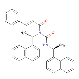 392304-20-0  2-Propenamide,N-[(1S)-1-(1-naphthalenyl)ethyl]-N-[[[(1S)-1-(1-naphthalenyl)ethyl]amino]carbonyl]-3-phenyl-, (2E)-