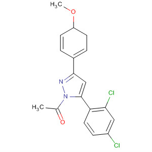 392321-68-5  1H-Pyrazole,1-acetyl-5-(2,4-dichlorophenyl)-4,5-dihydro-3-(4-methoxyphenyl)-
