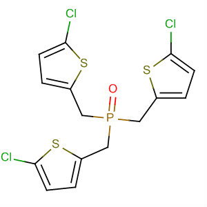 392333-06-1  Phosphine oxide, tris[(5-chloro-2-thienyl)methyl]-
