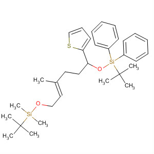 392336-68-4  4,11-Dioxa-3,12-disilatetradec-6-ene,2,2,3,3,7,13,13-heptamethyl-12,12-diphenyl-10-(2-thienyl)-, (6E)- 392336-68-4  4,11-Dioxa-3,12-disilatetradec-6-ene,2,2,3,3,7,13,13-heptamethyl-12,12-diphenyl-10-(2-thienyl)-, (6E)-
