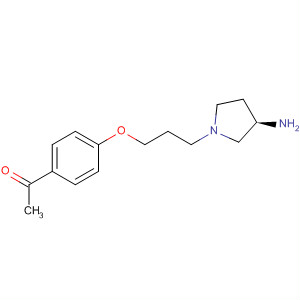 392337-06-3  Ethanone, 1-[4-[3-[(3R)-3-amino-1-pyrrolidinyl]propoxy]phenyl]-