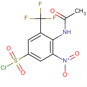 39234-91-8  Benzenesulfonyl chloride, 4-(acetylamino)-3-nitro-5-(trifluoromethyl)-