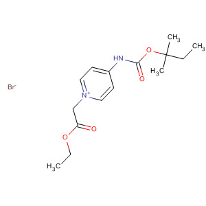 39255-74-8  Pyridinium,4-[[(1,1-dimethylpropoxy)carbonyl]amino]-1-(2-ethoxy-2-oxoethyl)-,bromide