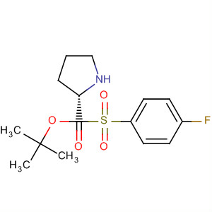 392640-96-9  L-Proline, 1-[(4-fluorophenyl)sulfonyl]-, 1,1-dimethylethyl ester