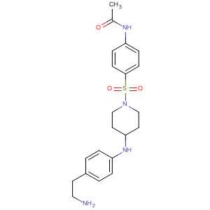 392642-56-7  Acetamide,N-[4-[[4-[[4-(2-aminoethyl)phenyl]amino]-1-piperidinyl]sulfonyl]phenyl]-