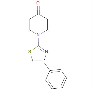 392643-02-6  4-Piperidinone, 1-(4-phenyl-2-thiazolyl)- 392643-02-6  4-Piperidinone, 1-(4-phenyl-2-thiazolyl)-