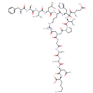 392654-87-4  L-Lysine,L-phenylalanyl-L-alanyl-L-threonyl-L-leucyl-L-arginyl-L-a-glutamyl-L-histidyl-L-valyl-L-prolyl-L-asparaginylglycyl-L-alanyl-L-alanyl-L-asparaginyl-
