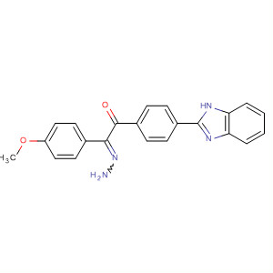 392655-25-3  Ethanone, 1-(4-methoxyphenyl)-,[4-(1H-benzimidazol-2-yl)phenyl]hydrazone