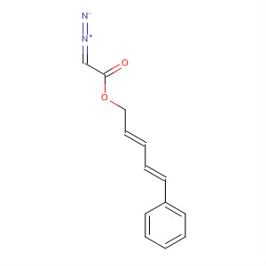 392656-04-1  Acetic acid, diazo-, (2E,4E)-5-phenyl-2,4-pentadienyl ester