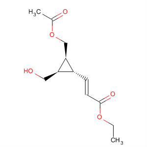 392656-19-8  2-Propenoic acid,3-[(1R,2S,3R)-2-[(acetyloxy)methyl]-3-(hydroxymethyl)cyclopropyl]-,ethyl ester, (2E)-