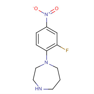 392660-27-4  1H-1,4-Diazepine, 1-(2-fluoro-4-nitrophenyl)hexahydro-