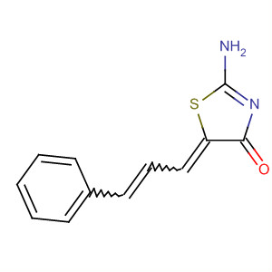 392665-90-6  4(5H)-Thiazolone, 2-amino-5-(3-phenyl-2-propenylidene)- 392665-90-6  4(5H)-Thiazolone, 2-amino-5-(3-phenyl-2-propenylidene)-