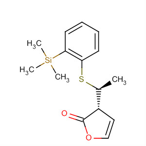 392667-39-9  2(3H)-Furanone, dihydro-3-[(1S)-1-[[2-(trimethylsilyl)phenyl]thio]ethyl]-,(3R)-