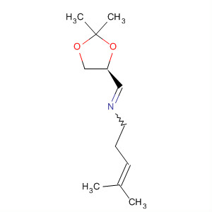392674-88-3  3-Penten-1-amine,N-[[(4S)-2,2-dimethyl-1,3-dioxolan-4-yl]methylene]-4-methyl-