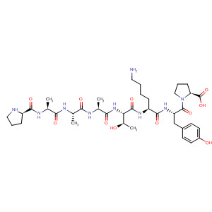 392692-83-0  L-Proline, L-prolyl-L-alanyl-L-alanyl-L-alanyl-L-threonyl-L-lysyl-L-tyrosyl-