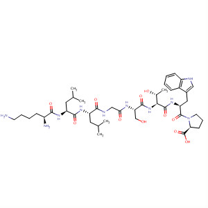 392692-93-2  L-Proline, L-lysyl-L-leucyl-L-leucylglycyl-L-seryl-L-threonyl-L-tryptophyl-