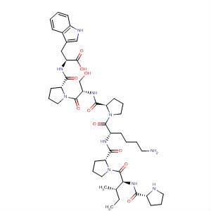 392693-06-0  L-Tryptophan, L-prolyl-L-isoleucyl-L-prolyl-L-lysyl-L-prolyl-L-seryl-L-prolyl-