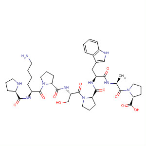 392693-08-2  L-Proline, L-prolyl-L-lysyl-L-prolyl-L-seryl-L-prolyl-L-tryptophyl-L-alanyl-