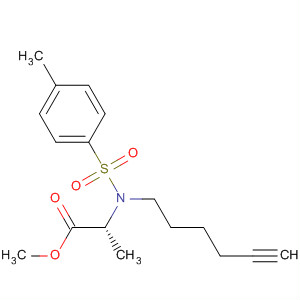 392699-93-3  D-Alanine, N-5-hexynyl-N-[(4-methylphenyl)sulfonyl]-, methyl ester