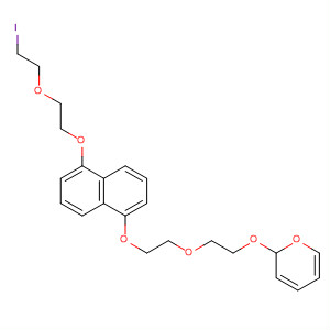392711-15-8  2H-Pyran,tetrahydro-2-[2-[2-[[5-[2-(2-iodoethoxy)ethoxy]-1-naphthalenyl]oxy]ethoxy]ethoxy]-