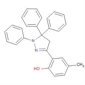 392717-86-1  Phenol, 2-(4,5-dihydro-1,5,5-triphenyl-1H-pyrazol-3-yl)-4-methyl-