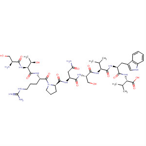 392723-90-9  L-Valine,L-seryl-L-threonyl-L-arginyl-L-prolyl-L-asparaginyl-L-seryl-L-valyl-L-tryptophyl-