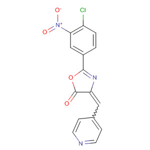 392735-24-9  5(4H)-Oxazolone, 2-(4-chloro-3-nitrophenyl)-4-(4-pyridinylmethylene)-