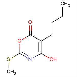 392736-11-7  6H-1,3-Oxazin-6-one, 5-butyl-4-hydroxy-2-(methylthio)-
